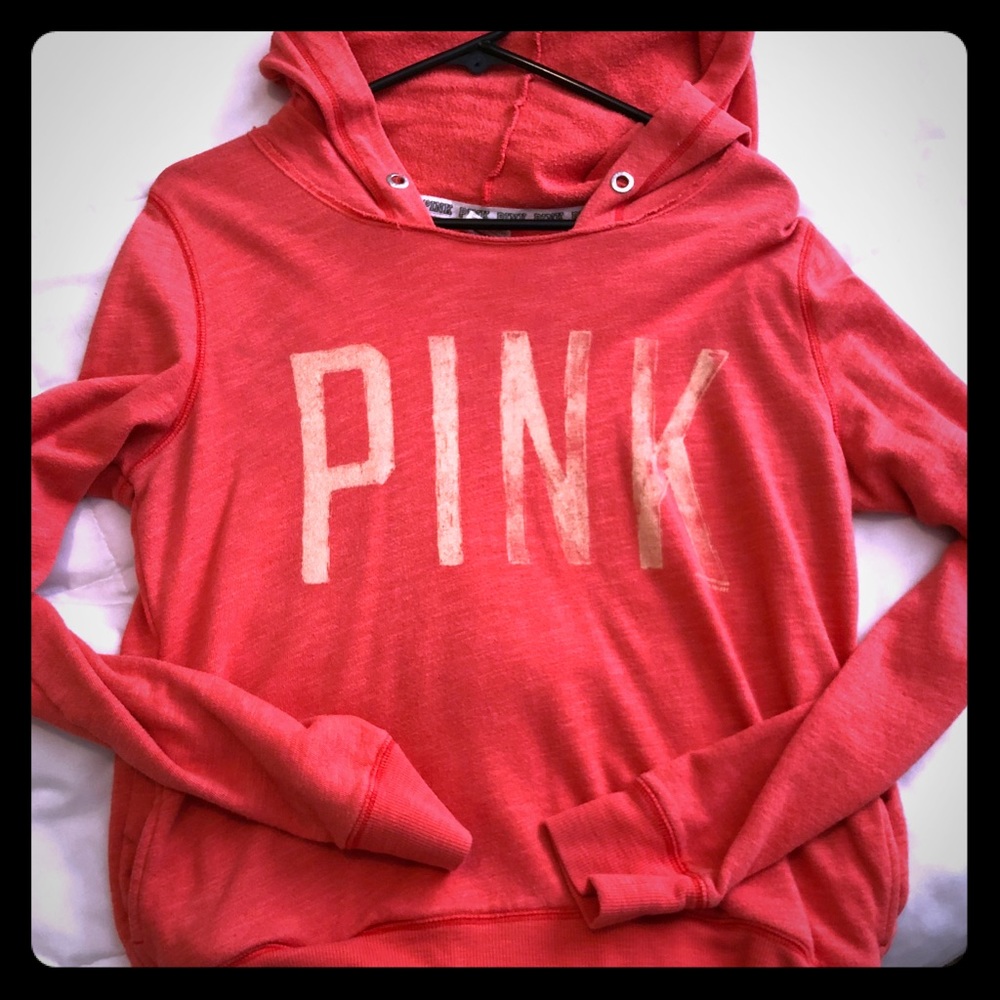 VS Pink Pull over hoodie